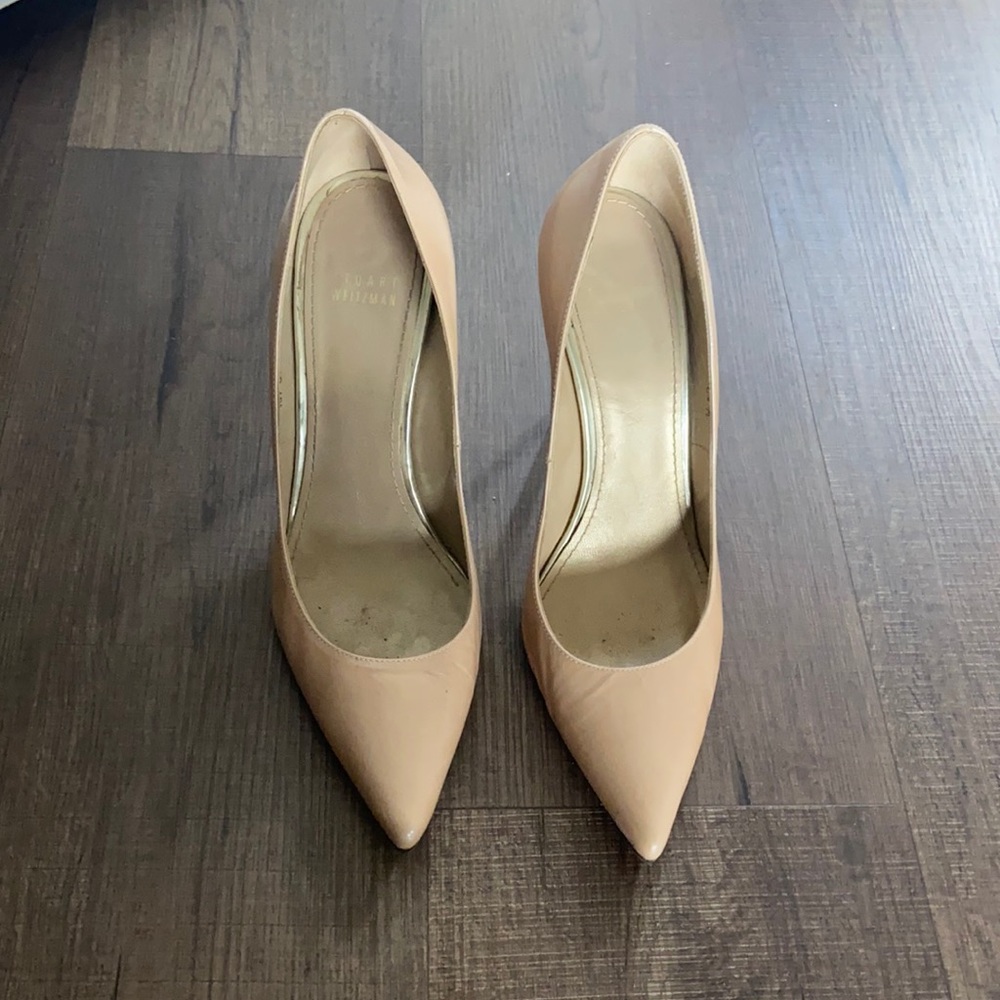 Stuart weitzman nude pump!!! Good condition